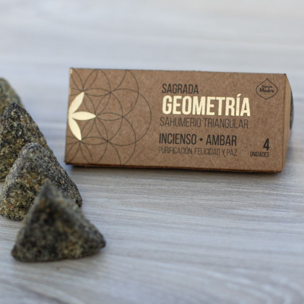 Geometry Räucherdreiecke Weihrauch & Amber“ – Reinigung, Glück & Gelassenheit