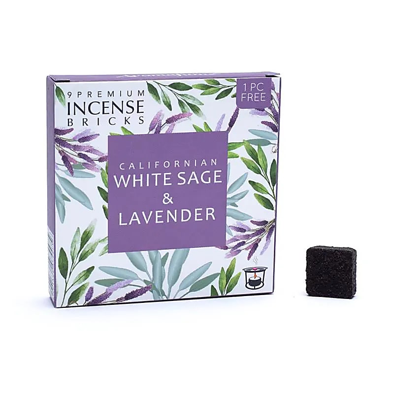 Aromafume Räucherblöcke – Weißer Salbei & Lavendel