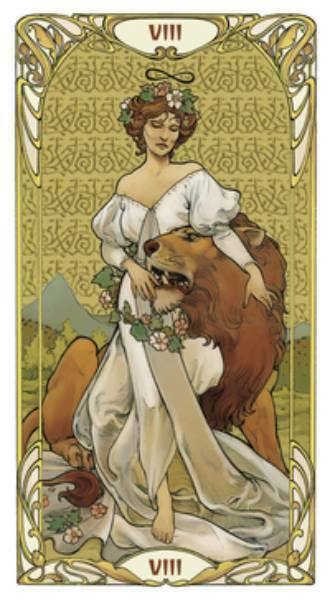 Golden Art Nouveau Tarotkarten von Lo Scarabeo– Goldene Eleganz & zeitlose Tarotweisheit