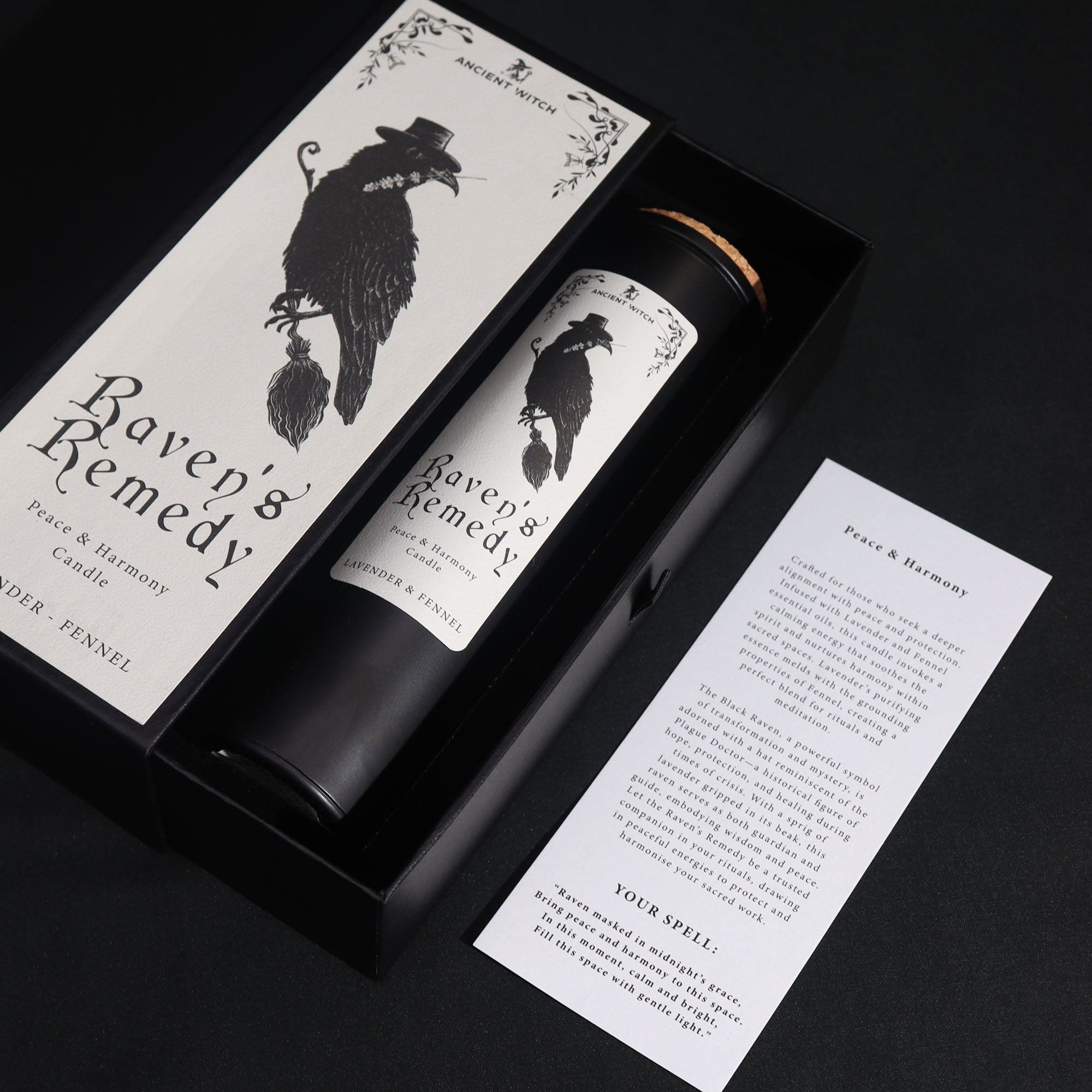 Ritualkerzen der Alten Hexe – Ravens Remedy
