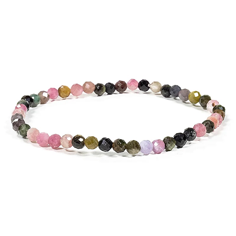 🌈 Armband „Turmalin mehrfarbig“ – facettierte Vielfalt