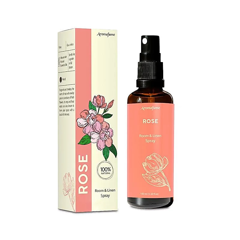 Aromafume Raum- und Wäschespray Rose