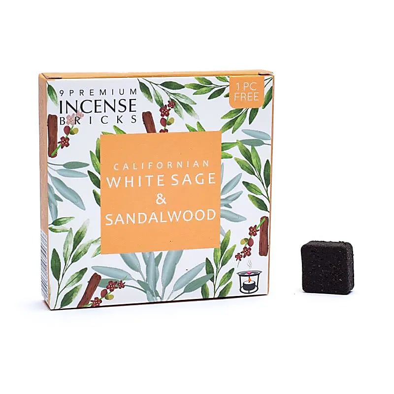 Aromafume Weihrauchblöcke „Weißer Salbei & Sandelholz“ – Reinigung & Erdung