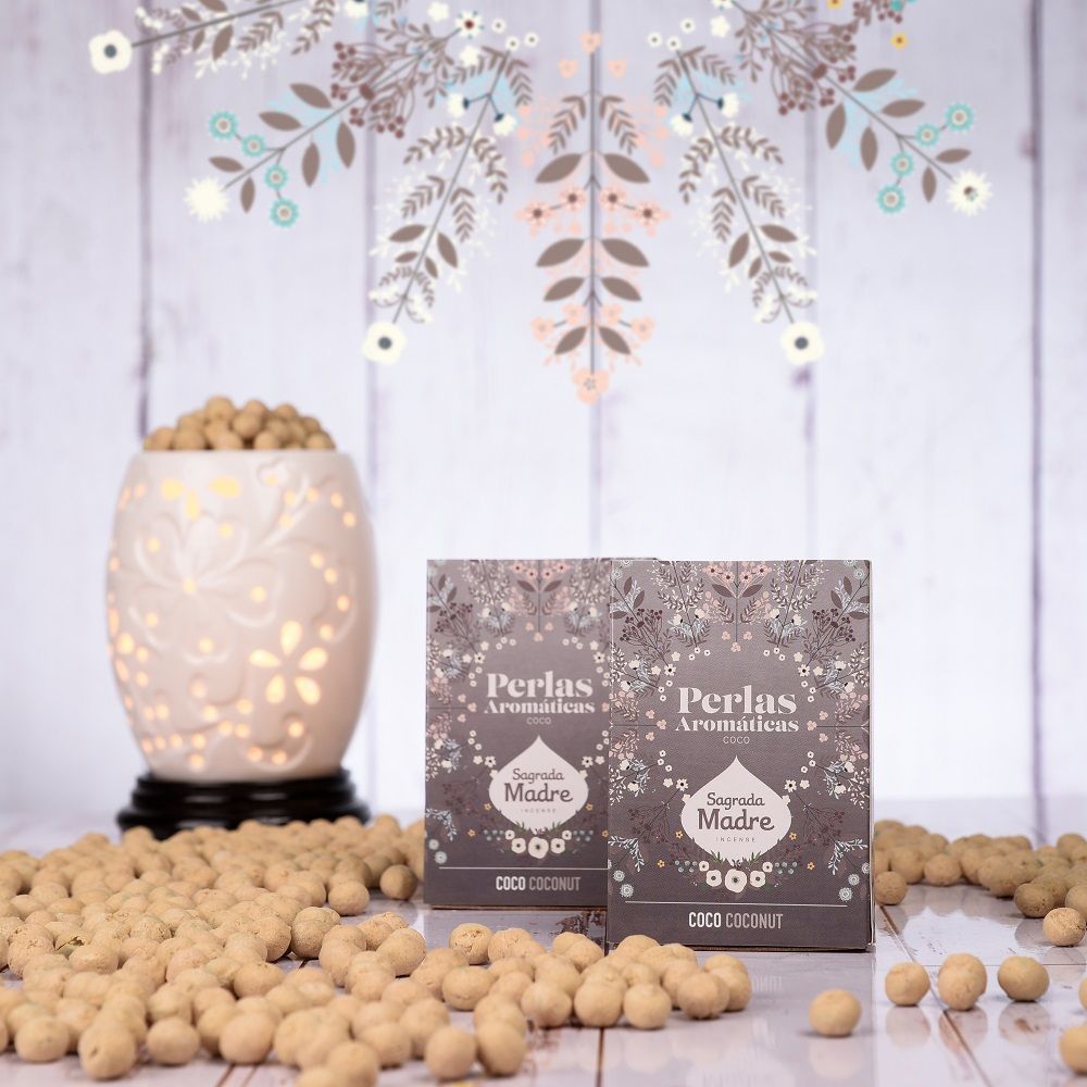 Sagrada Madre Aromatic Pearls Coconut – Aromaperlen für langanhaltenden Kokosduft