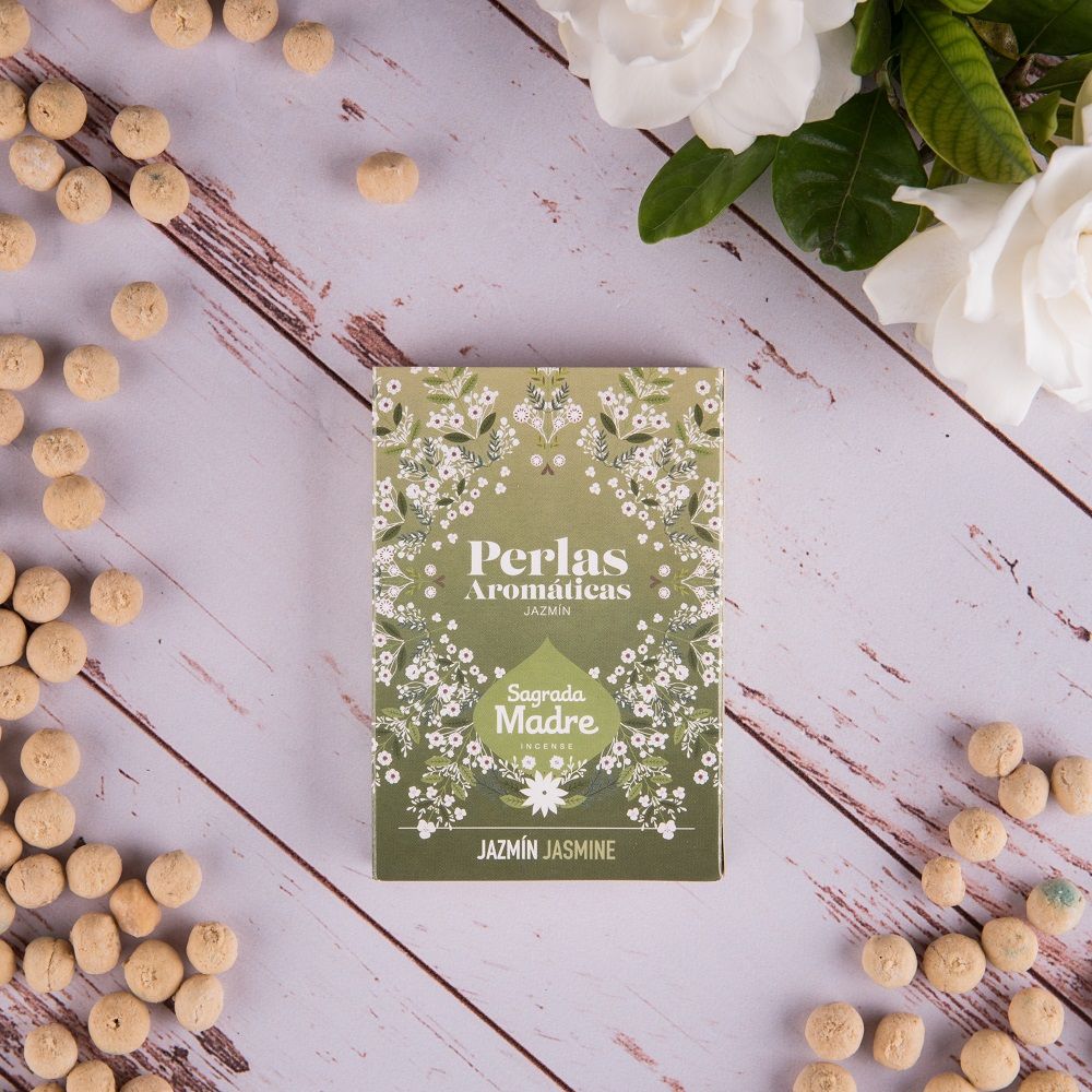 Sagrada Madre Aromatic Pearls Jasmin – Aromaperlen für langanhaltenden Blütenduft