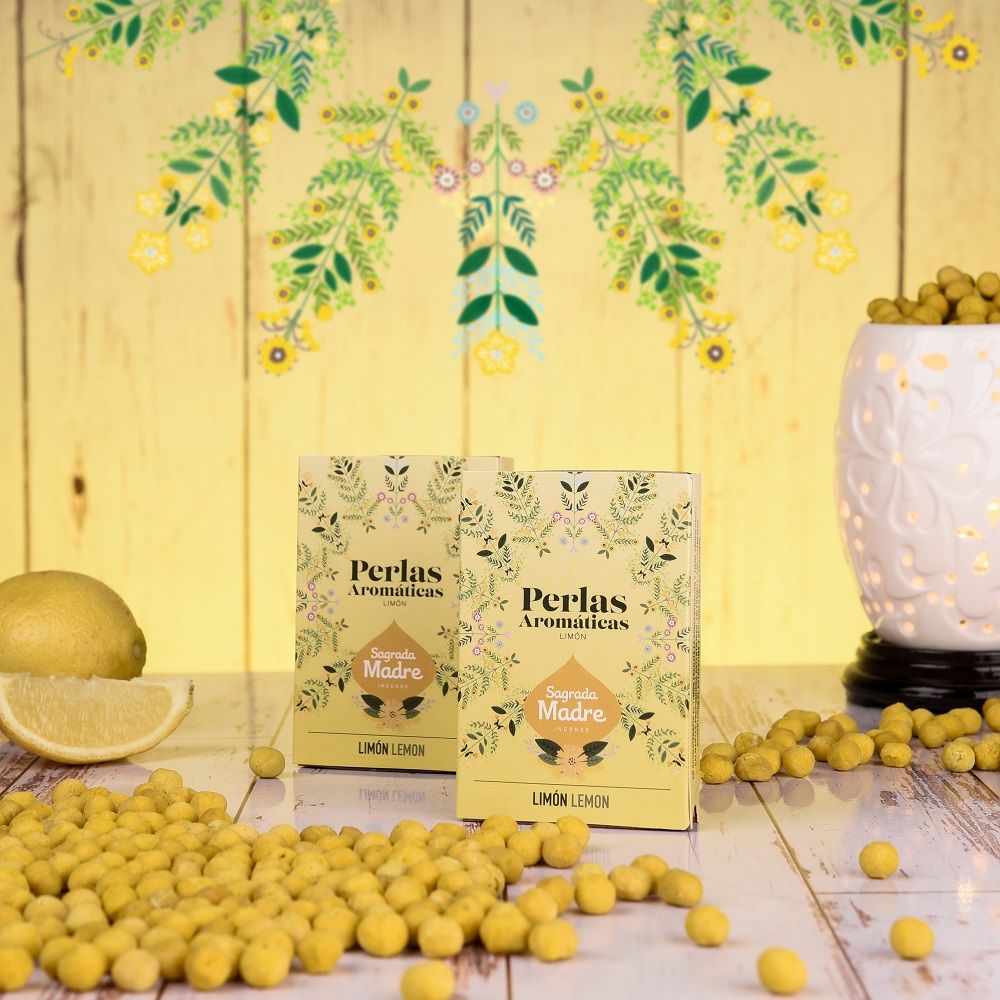 Sagrada Madre Aromatic Pearls Lemon – Aromaperlen für langanhaltenden Zitrusduft