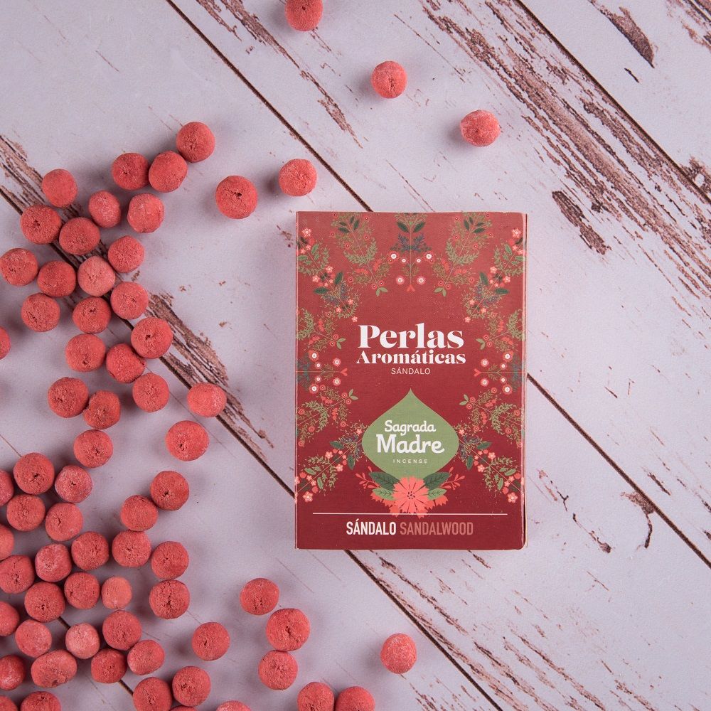 Sagrada Madre Aromatic Pearls Sandalwood – Aromaperlen für langanhaltenden Sandelholzduft