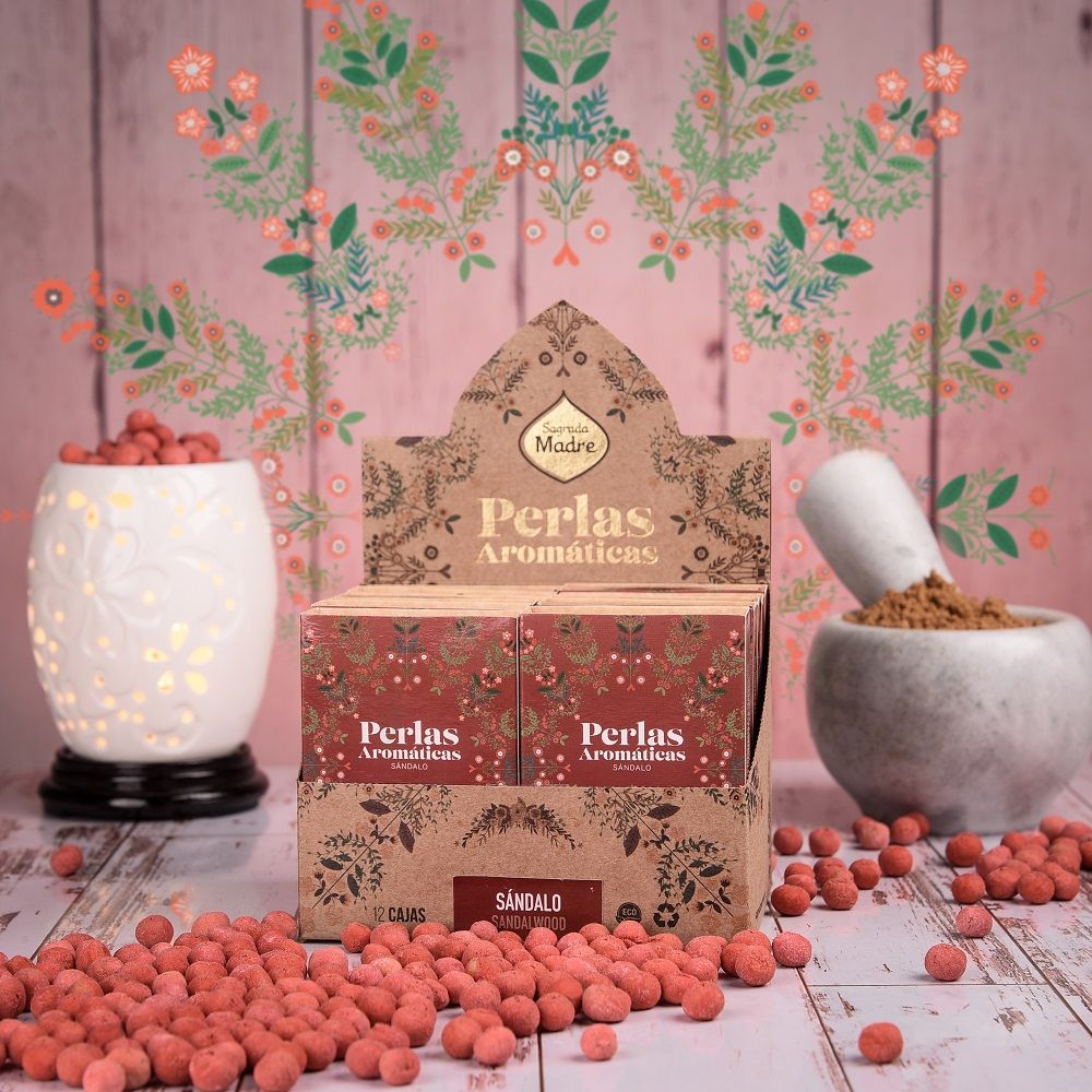 Sagrada Madre Aromatic Pearls Sandalwood – Aromaperlen für langanhaltenden Sandelholzduft
