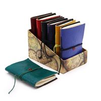 Chakra Gemstone Notebooks – Spirituelle Leder-Notizbücher mit Edelsteinen