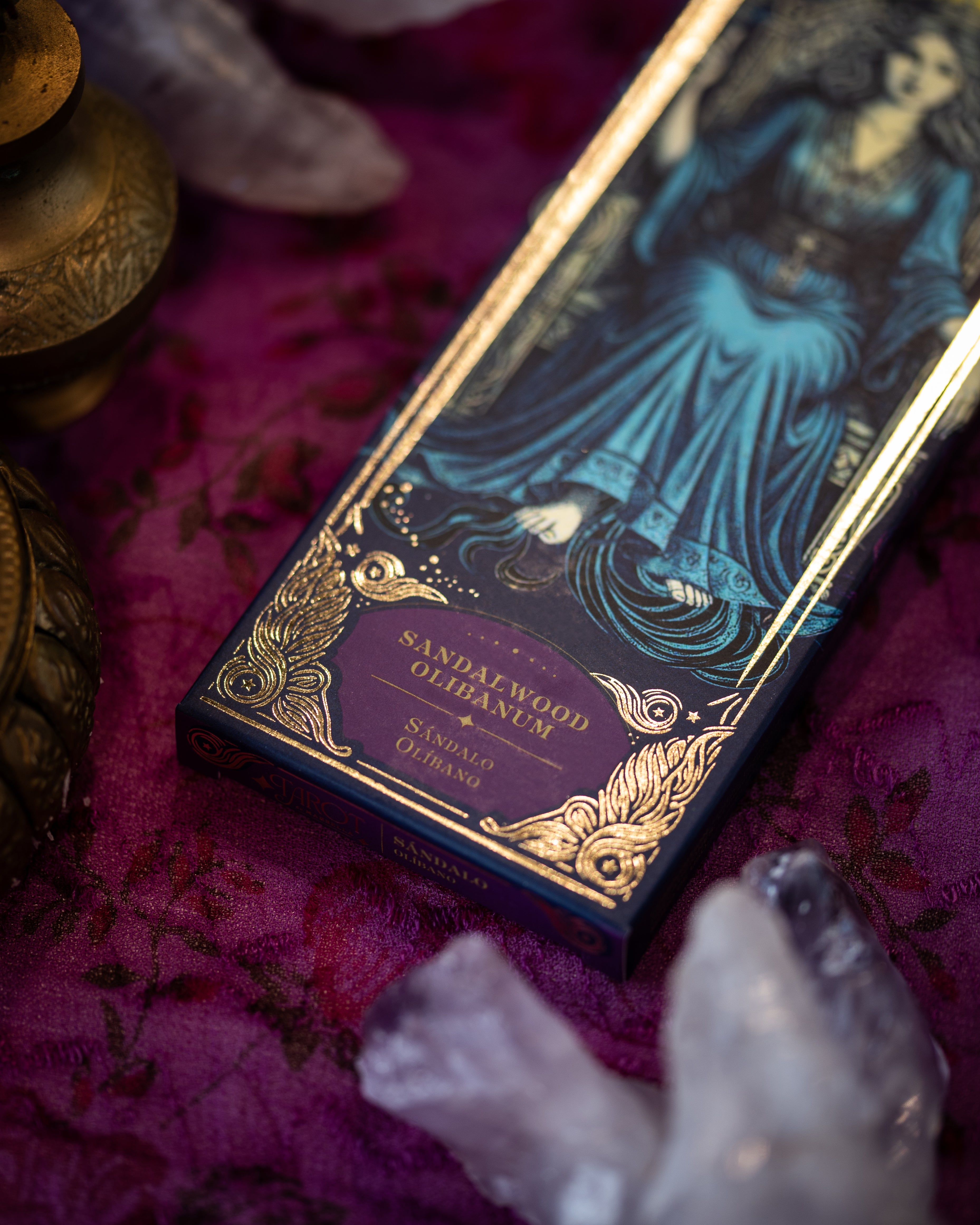 Sagrada Madre – Tarot von Marseille Räucherstäbchen – Sandelholz & Weihrauch - Kreativität