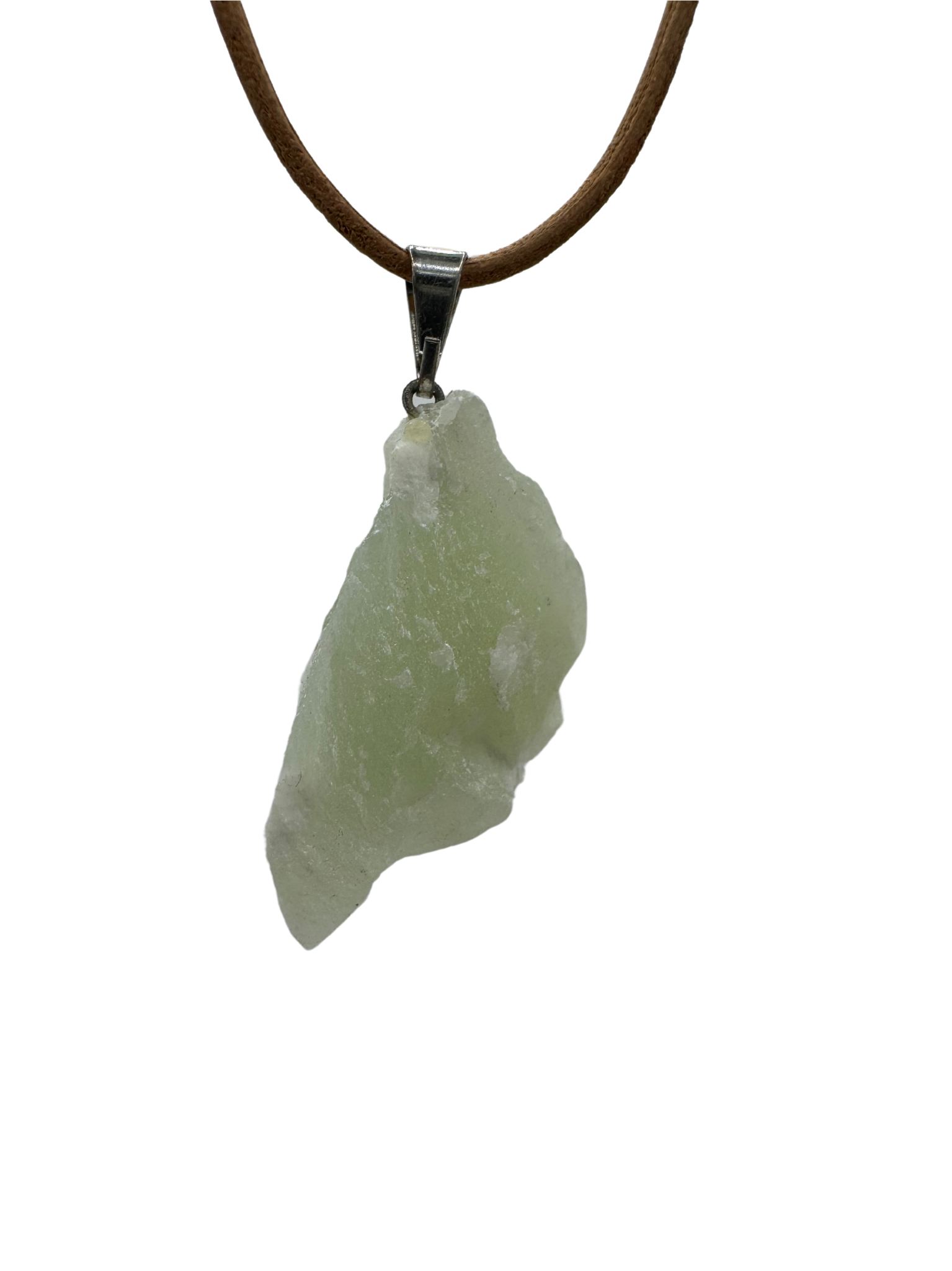 Neue Jade (Serpentin) – Rohsteinanhänger für Leichtigkeit & innere Ruhe