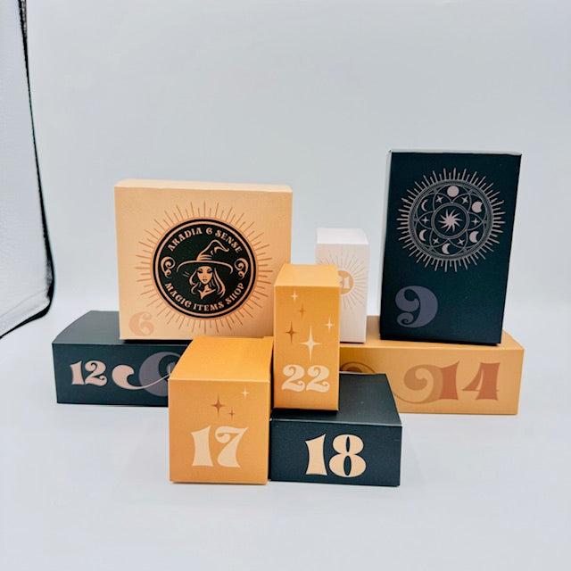 🌙 Spiritueller Adventskalender 2025 – Personalisierte Druiden-Edition 🌿✨