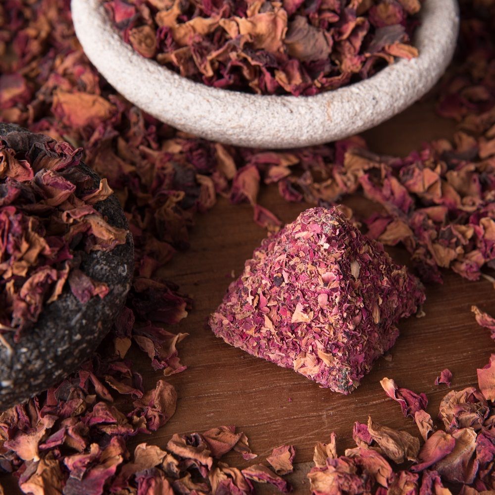 Sagrada Madre Energiepyramide-Räucherpyramiden - Rose - Liebe, Harmonie & Transformation
