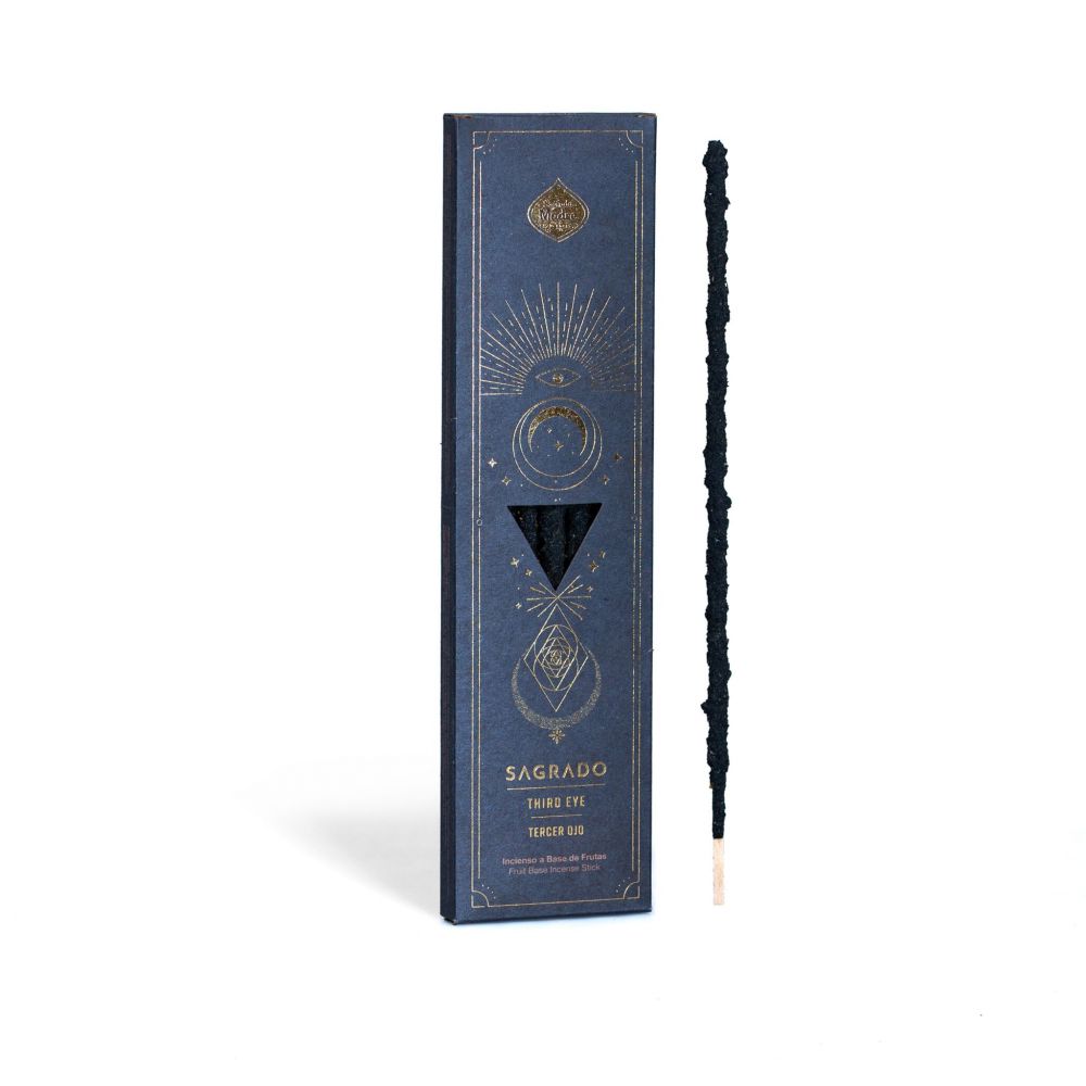 Sagrada Madre Sacred Incense Third Eye – Handgemachte Räucherstäbchen für Intuition und Weisheit