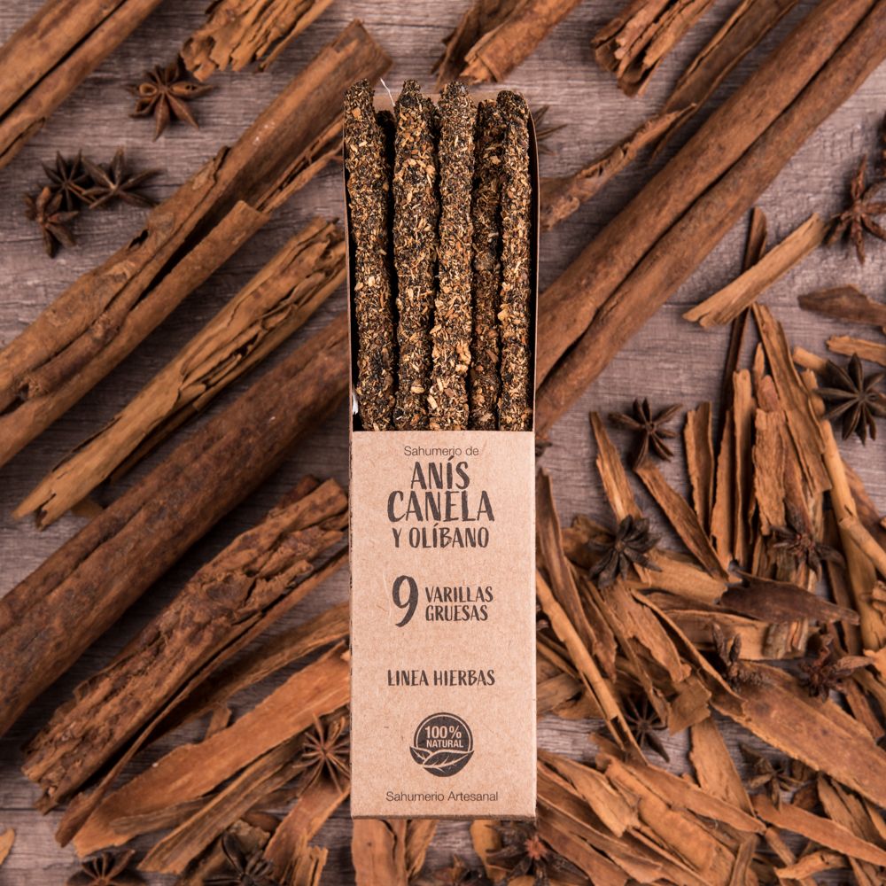 Sagrada Madre Herbal Räucherwerk Anis, Zimt & Weihrauch