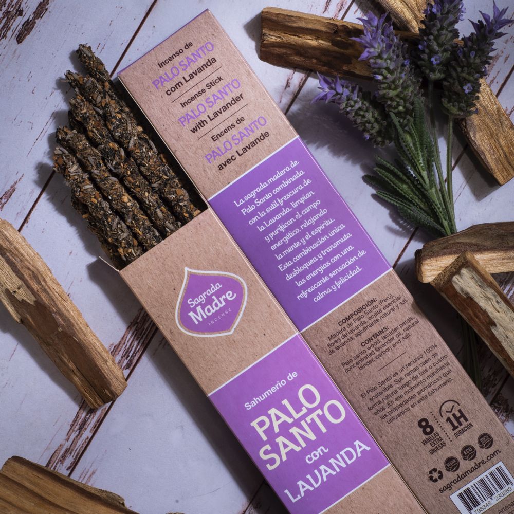 Sagrada Madre Räucherwerk Palo Santo & Lavendel