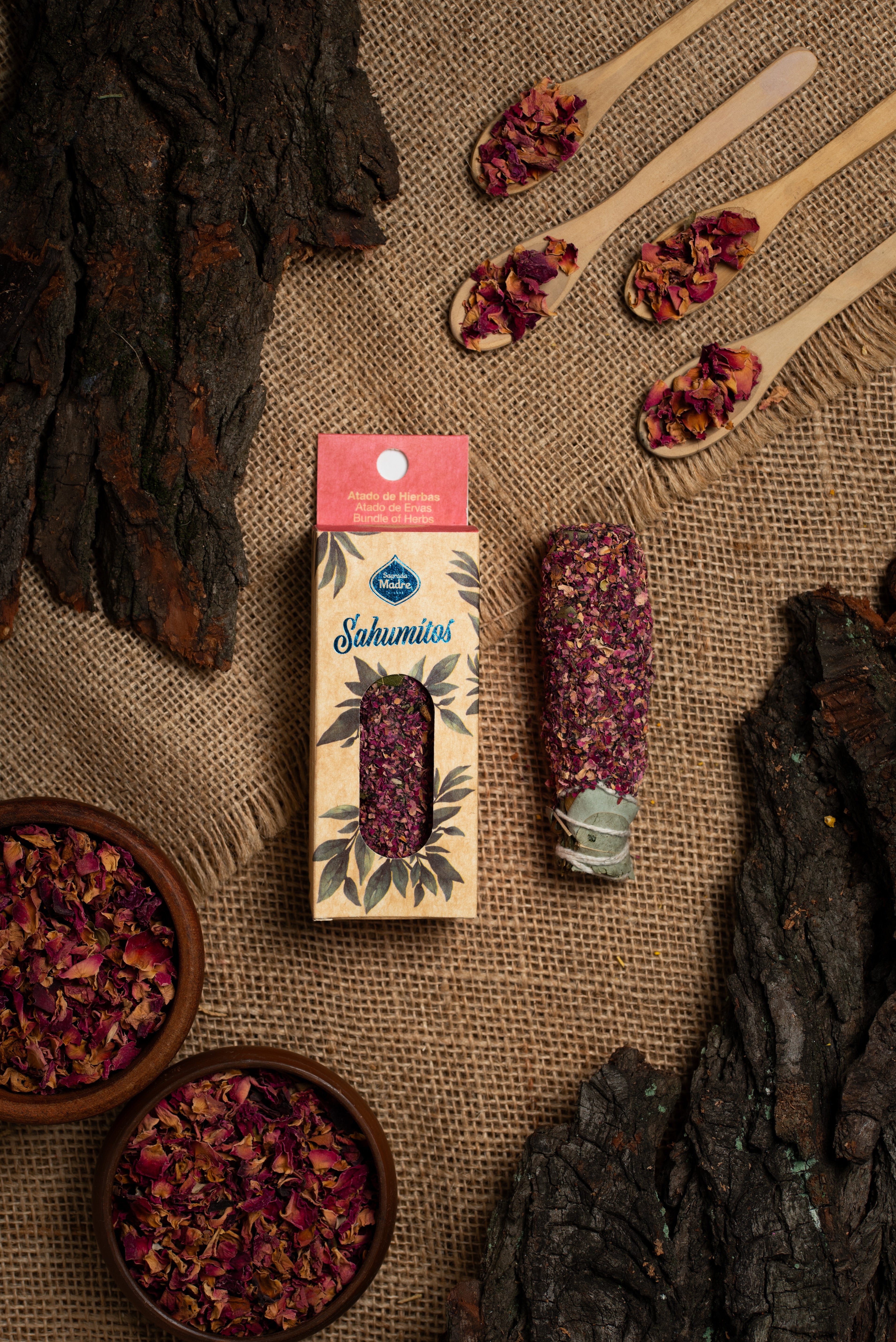 Sahumito Rose von Sagrada Madre – Reinigung & Herzenergi