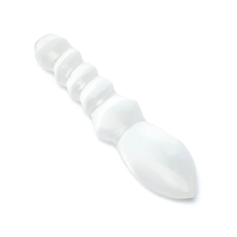 Selenit Spirale Athame – Ritualklinge des Lichtflusses