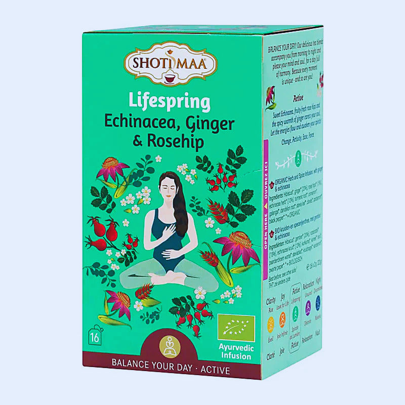 Shoti Maa Lifespring Bio Tee – Quelle neuer Lebenskraft