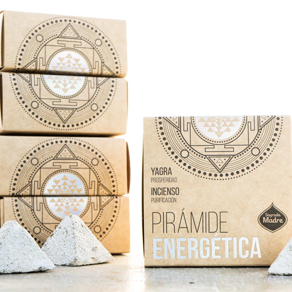 Sagrada Madre, Energiepyramide Yagra und Olibanon, Energie-Pyramiden, 4 Stück