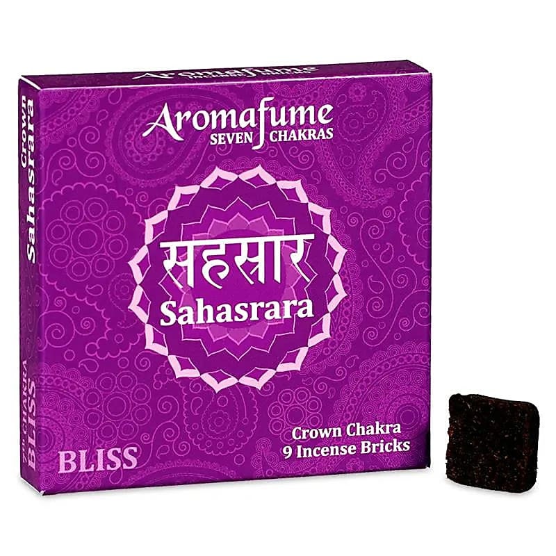 Aromafume Chakra Incense Bricks Seventh Chakra - Crown Chakra