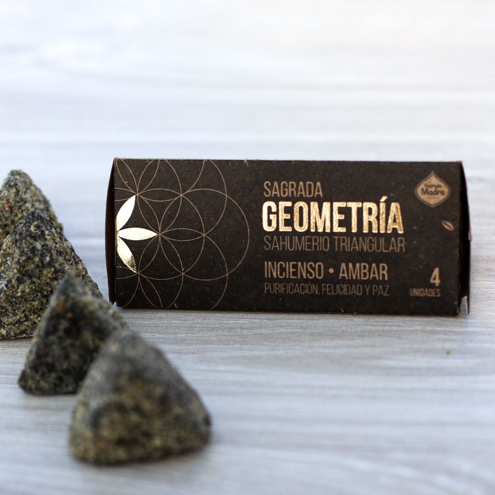 Geometry Räucherdreiecke Weihrauch & Amber“ – Reinigung, Glück & Gelassenheit