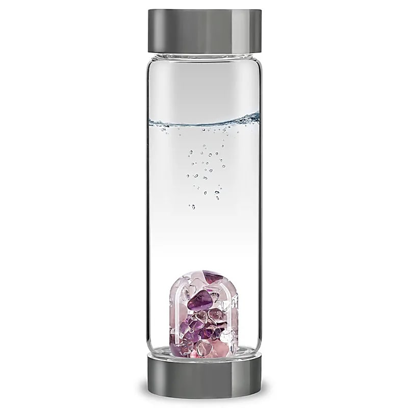 VitaJuwel ViA „Wellness“ – Edelsteinwasserflasche