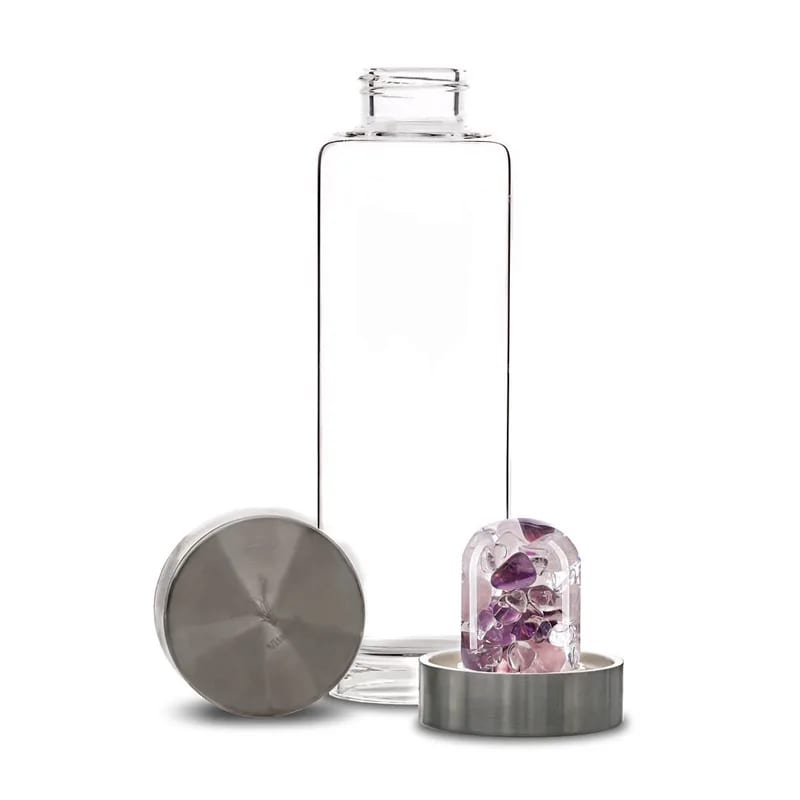 VitaJuwel ViA „Wellness“ – Edelsteinwasserflasche