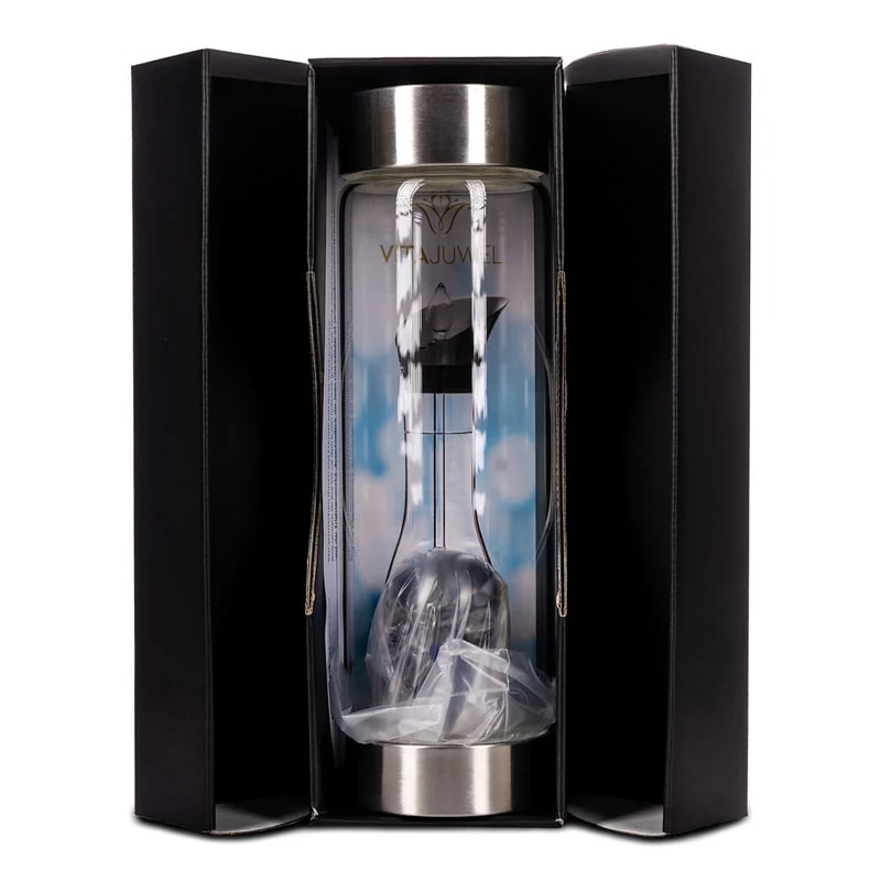 VitaJuwel ViA „Wellness“ – Edelsteinwasserflasche