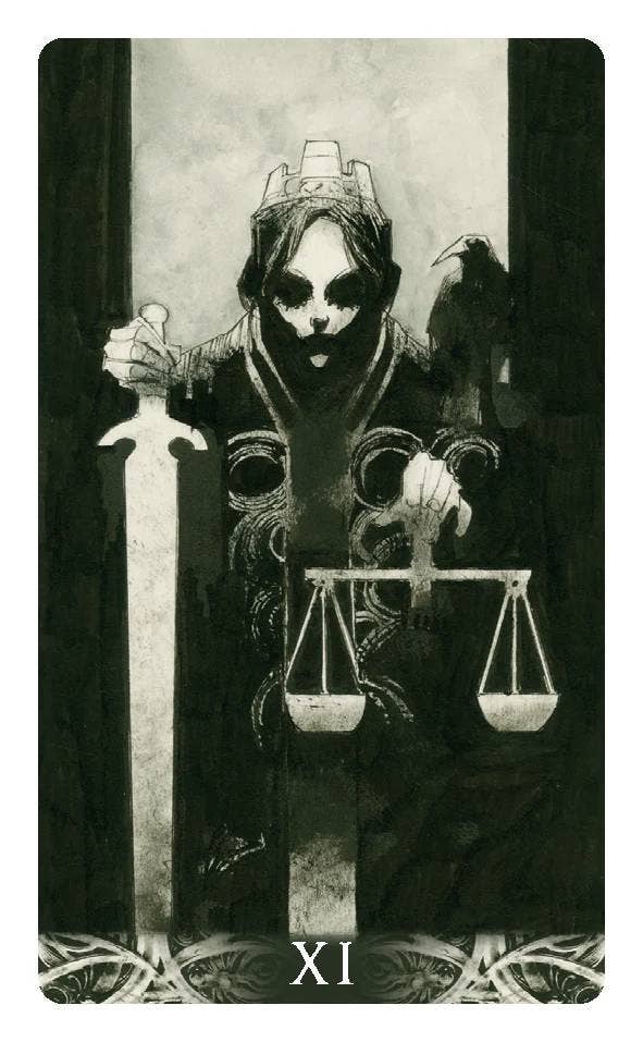 Mord von Krähen MINI Tarotkarten Lo Scarabeo – Prophezeiung, Schatten & die Weisheit der Krähen