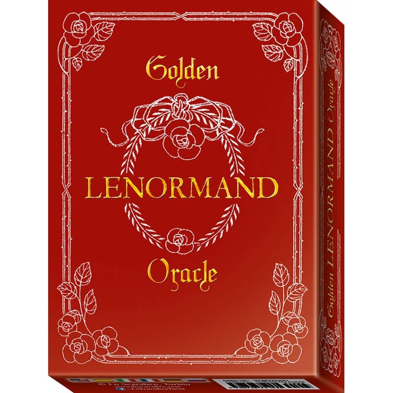 Golden Lenormand Orakelkarten von Lo Scarabeo