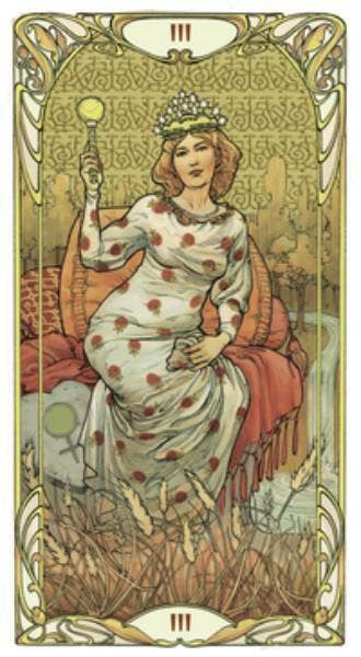 Golden Art Nouveau Tarotkarten von Lo Scarabeo– Goldene Eleganz & zeitlose Tarotweisheit