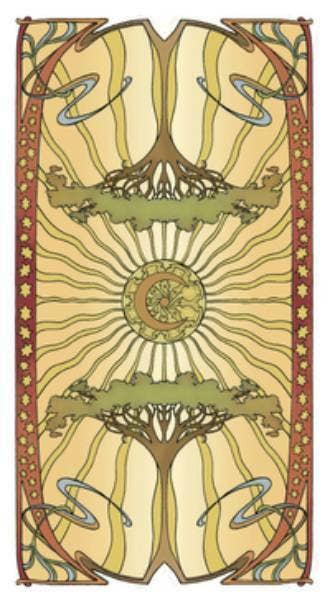 Golden Art Nouveau Tarotkarten von Lo Scarabeo– Goldene Eleganz & zeitlose Tarotweisheit
