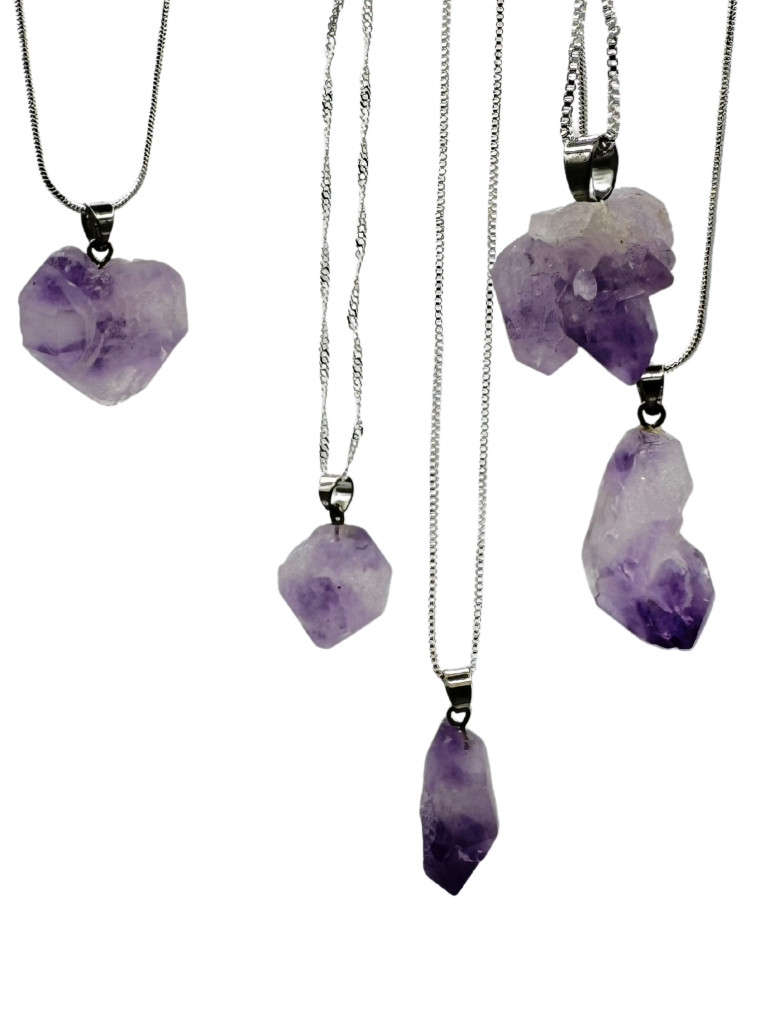 Amethyst – Rohsteinanhänger für Bewusstsein & spirituelle Tiefe