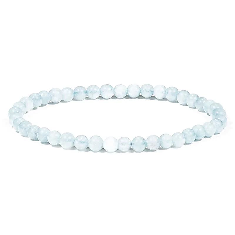 🌊 Armband „Aquamarin“ – Ruhe, klare Worte & Intuition