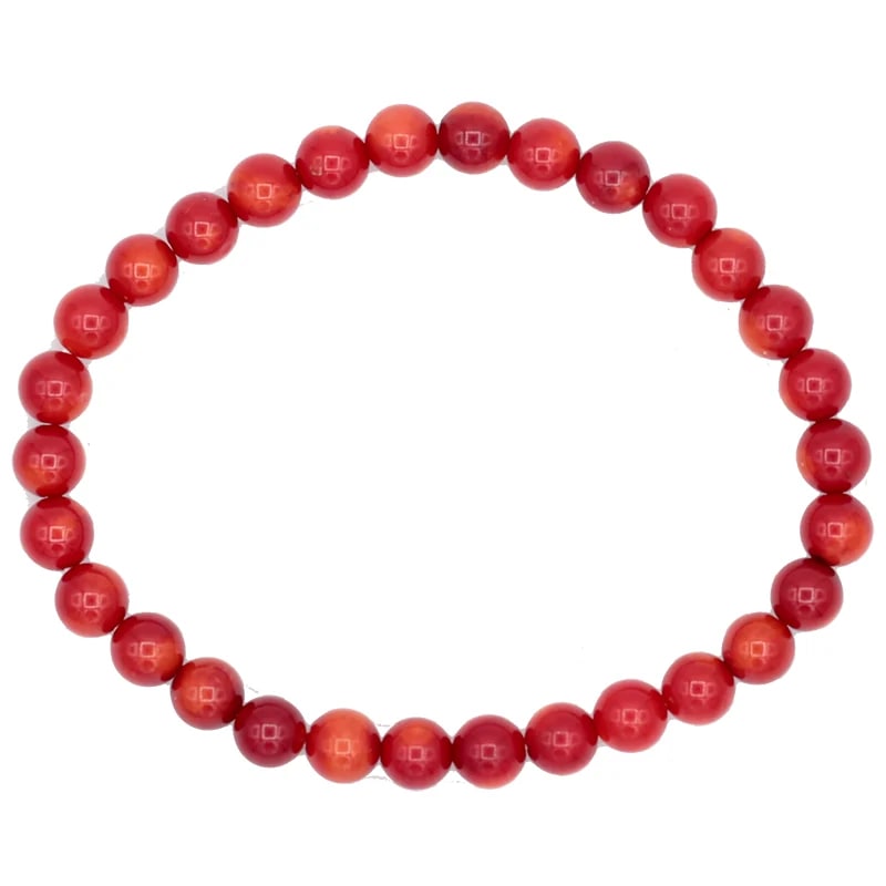 🔴 Armband „Bambuskoralle“ – Stärke, Ruhe & neue Stabilität