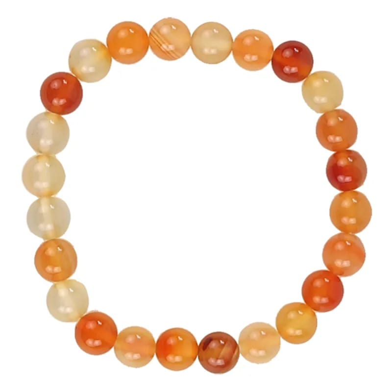 🧡 Armband „Karneol“ – Energie, Kreativität & emotionaler Schutz