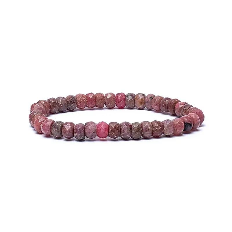 Armband Thulit Facette – AA Qualität | Herzenergie & Lebensfreude