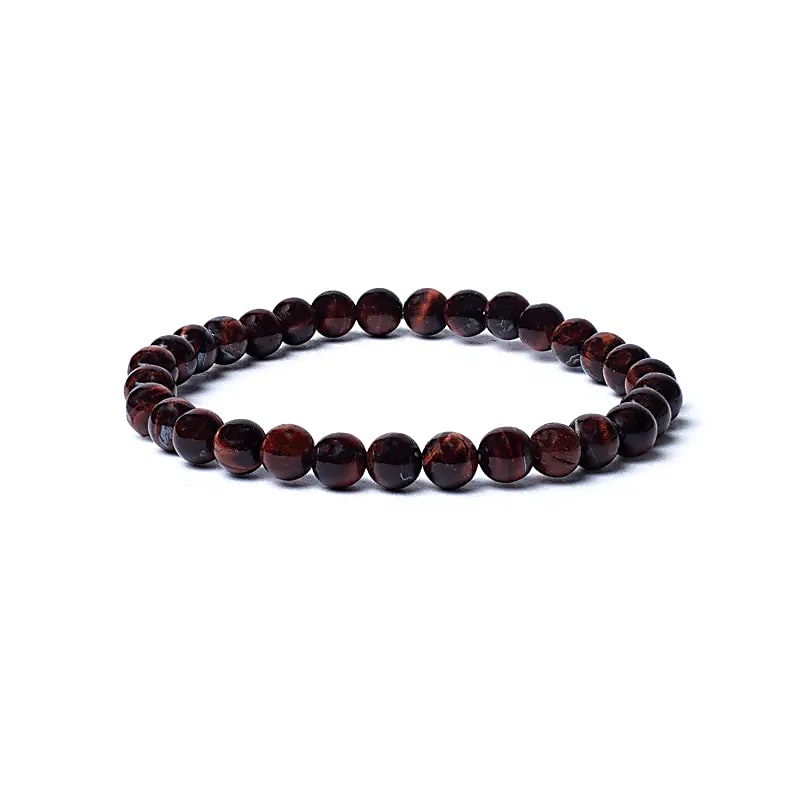 Armband „Rotes Tigerauge“ – AA Qualität (elastisch) Innere Stärke & bewusste Ausrichtung 6mm