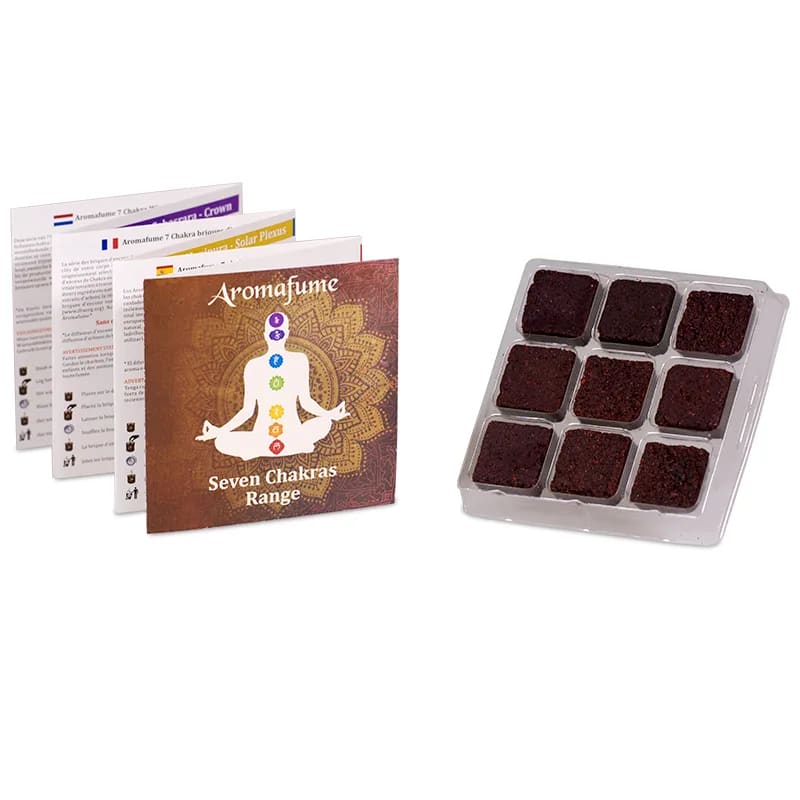 Aromafume Chakra-Weihrauchblöcke – 5. Chakra (Kehlchakra)