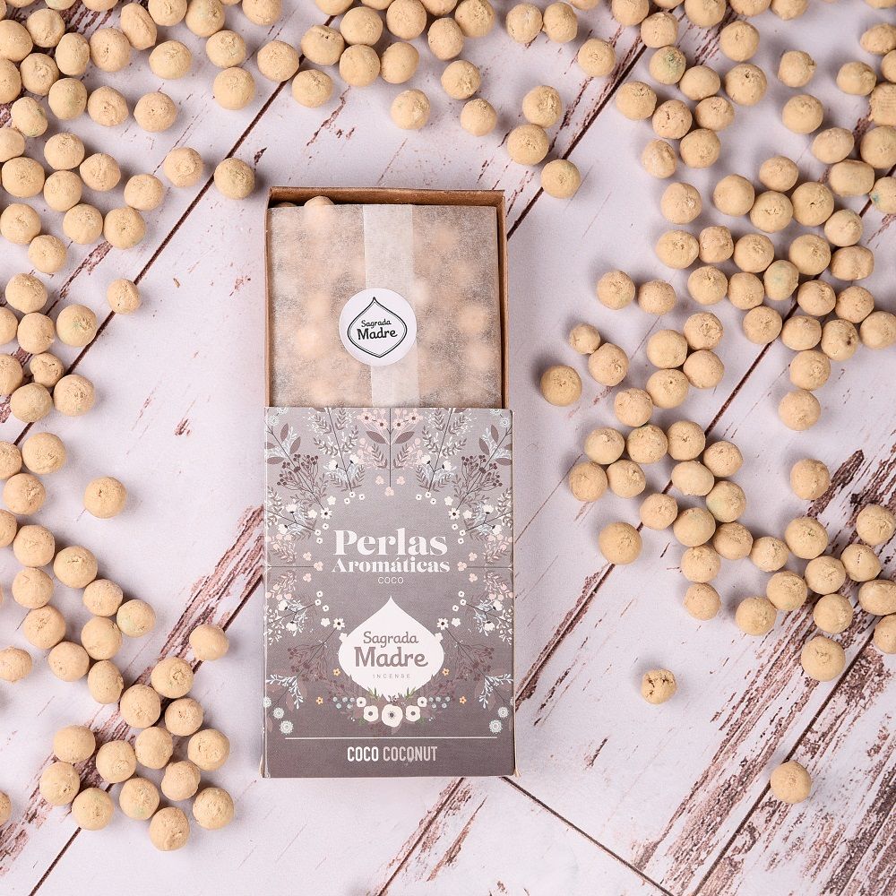 Sagrada Madre Aromatic Pearls Coconut – Aromaperlen für langanhaltenden Kokosduft