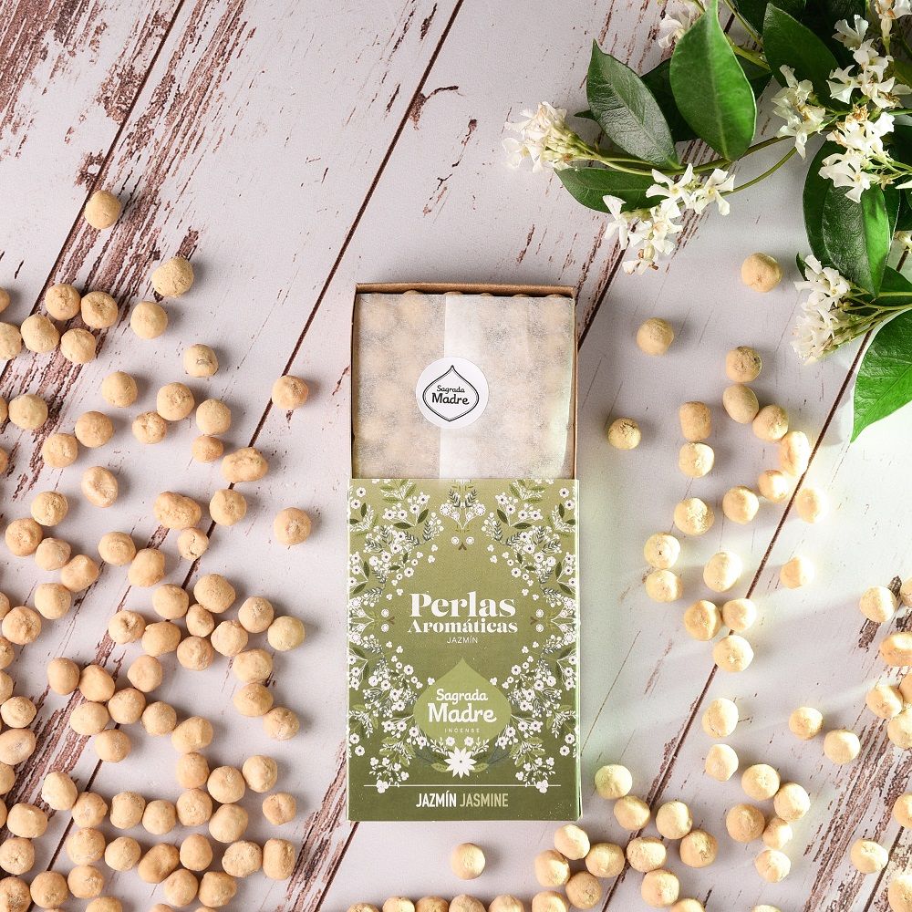 Sagrada Madre Aromatic Pearls Jasmin – Aromaperlen für langanhaltenden Blütenduft
