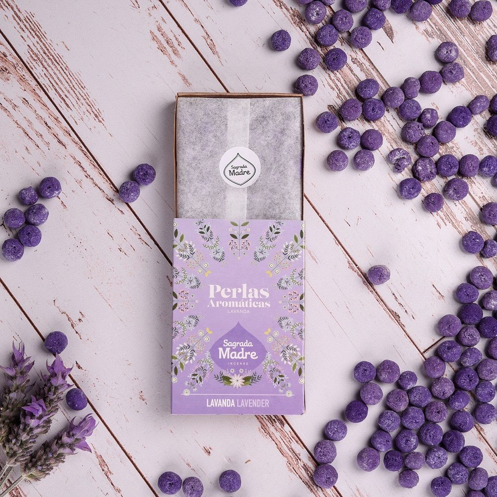 Sagrada Madre Aromatic Pearls Lavendel – Aromaperlen für langanhaltenden Kräuterduft