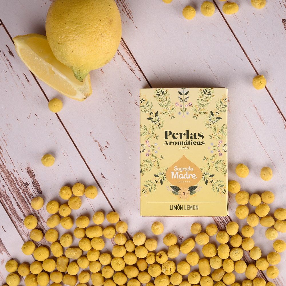 Sagrada Madre Aromatic Pearls Lemon – Aromaperlen für langanhaltenden Zitrusduft