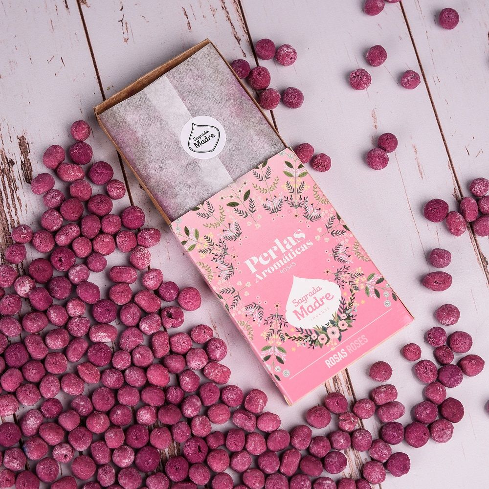 Sagrada Madre Aromatic Pearls Rose – Aromaperlen für langanhaltenden Rosenduft