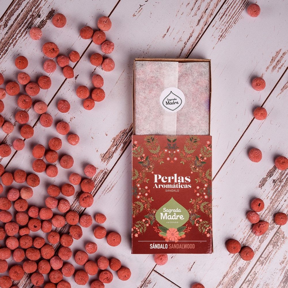 Sagrada Madre Aromatic Pearls Sandalwood – Aromaperlen für langanhaltenden Sandelholzduft