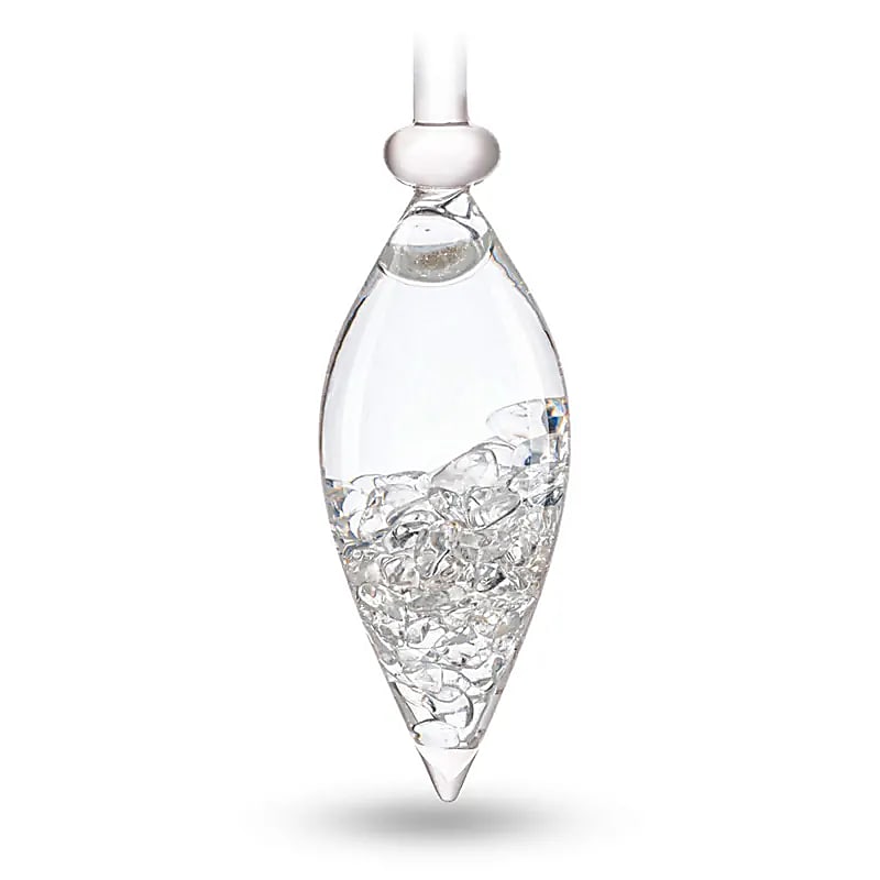 VitaJuwel Edelsteinstab „DIAMONDS“ – Diamantsplitter (4 ct.) & Bergkristall