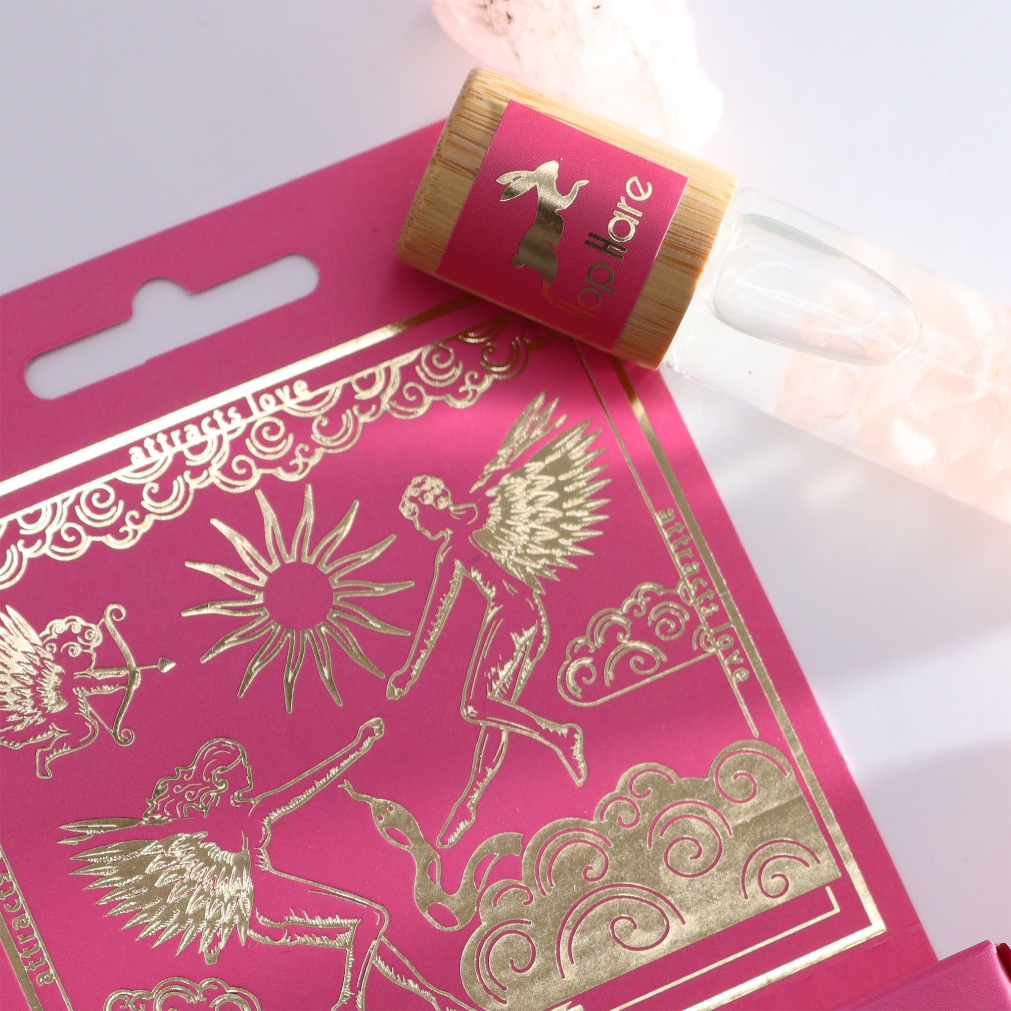 Hop Hare Essential Oil Gemstone Roll-On – The Lovers