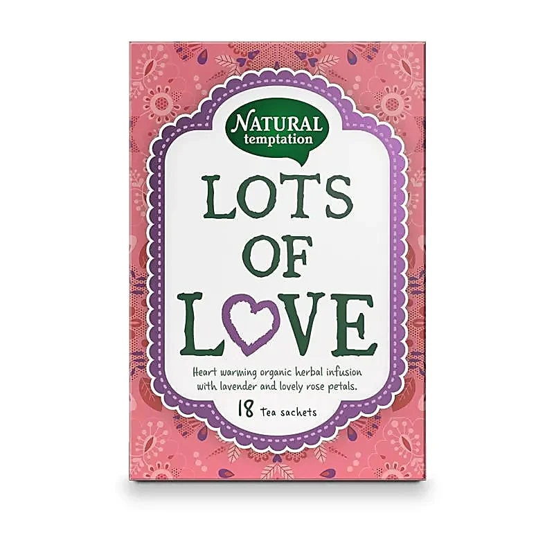 Natural Temptation Lots of Love Kräutertee BIO (18 Beutel)