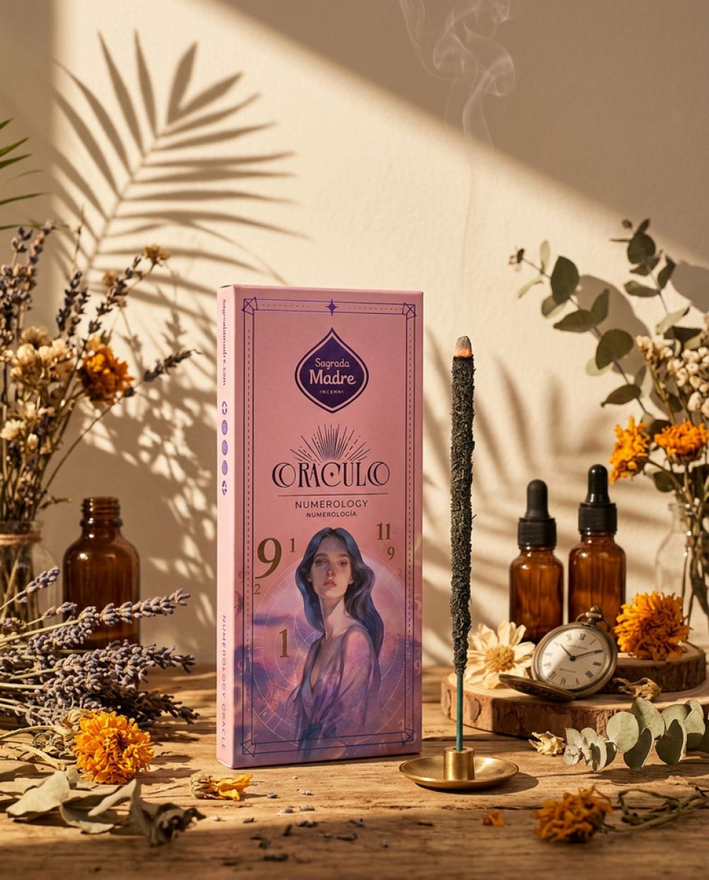 Oracle of Numerology Incense, Sagrada Madre